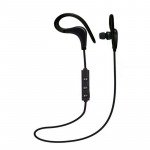 Wholesale Hook Style Wireless Sports Bluetooth Stereo Headset (Black)